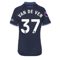 Tottenham Hotspur Micky van de Ven #37 Udebanetrøje Dame 2023-24 Kortærmet